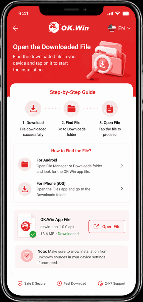OK Win App