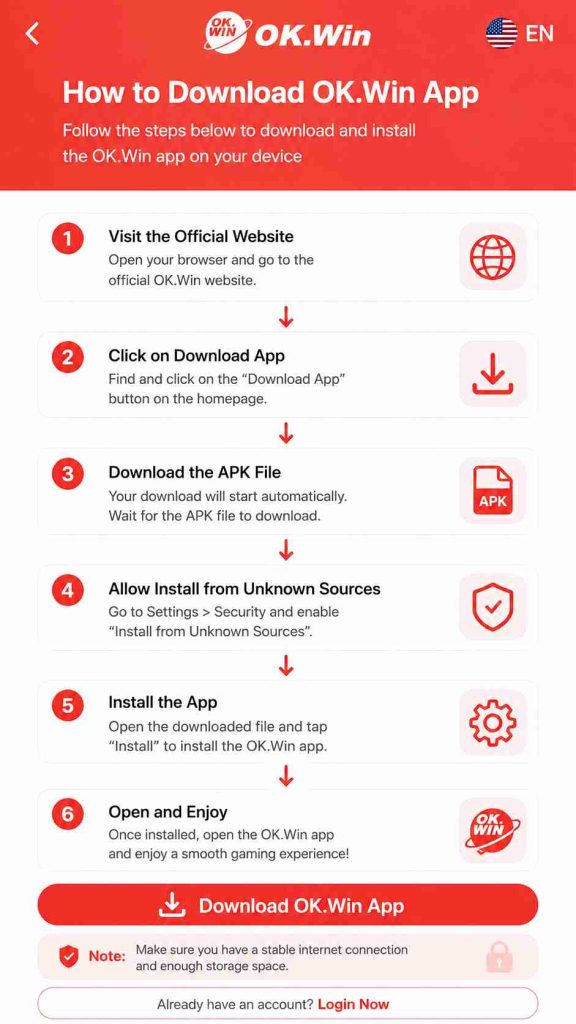 Ok Win App 